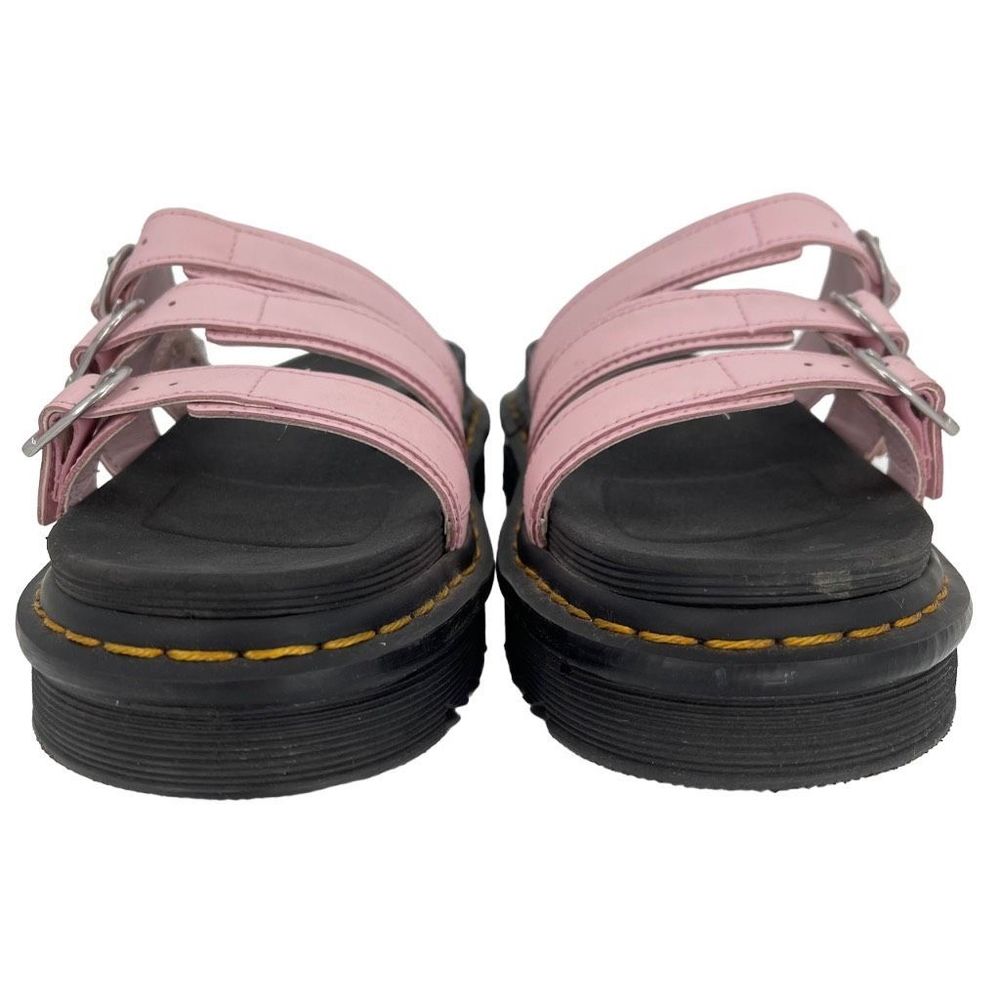 Dr. Martens Blaire Leather Platform Slide Sandals Shoe Women US Size 9 - Picture 6 of 9